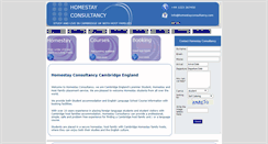 Desktop Screenshot of homestayconsultancy.com